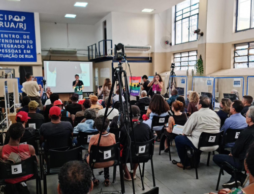 Trilhas marca presença no lançamento do 1º Censo Nacional da População em Situação de Rua, no Rio